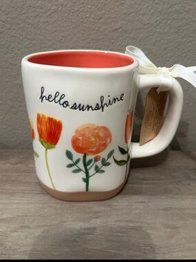 Rae Dunn Hello Sunshine Flower Mug